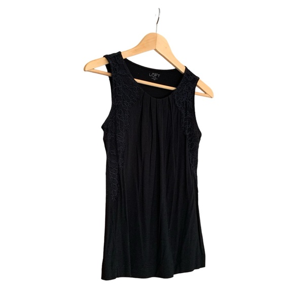 LOFT Cotton Lace Shell - Picture 7 of 14